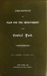 Cover of Description of a plan for the im...