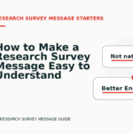 How to Make a Research Survey Message Easy to Understand