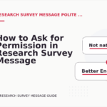 How to Ask for Permission in Research Survey Message English