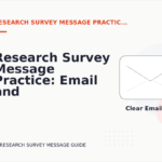 Research Survey Message Practice: Email and Message Examples