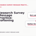 Research Survey Message Practice: Softening Direct Sentences